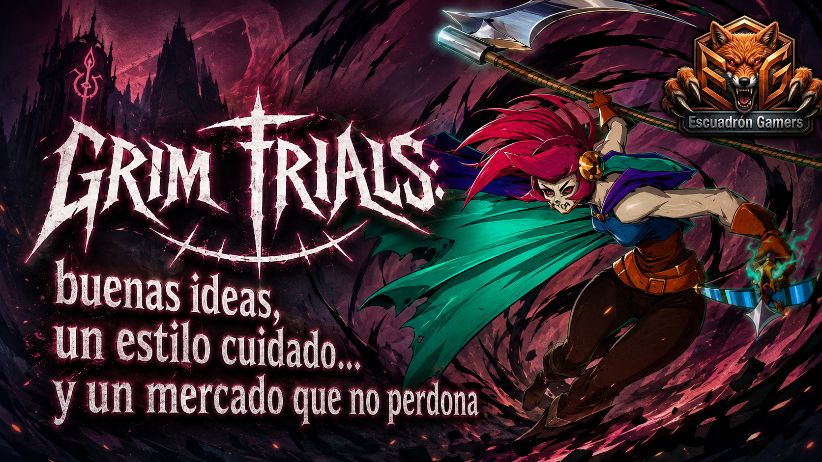 Grim Trials: buenas ideas, un estilo cuidado... y un mercado que no perdona