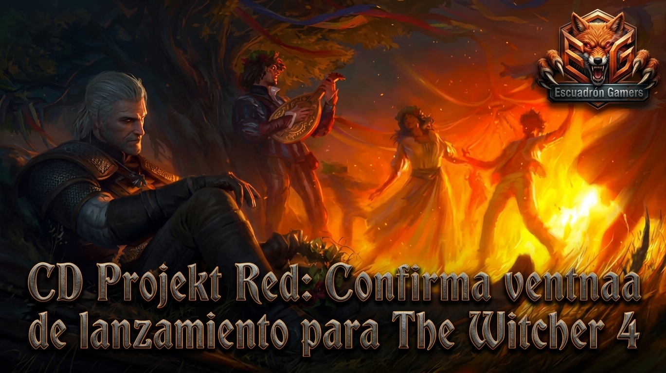 CD Projekt Red: Confirma ventana de lanzamiento para The Witcher 4